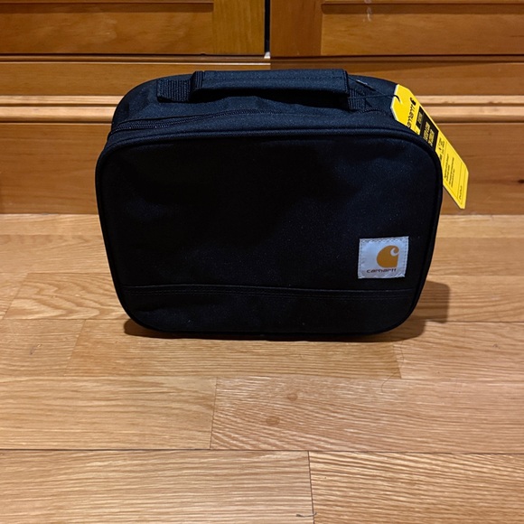 CARHARTT unisex BOOO0543 Black Top Handle Insulated 4 Can Lunchbox - Picture 7 of 16